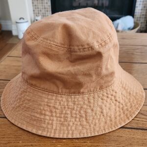 Universal Thread Rust Brown Wide Brim Cotton Bucket Hat